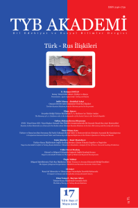 Osmanli Devletinden Gunumuze Turk-Rus Il