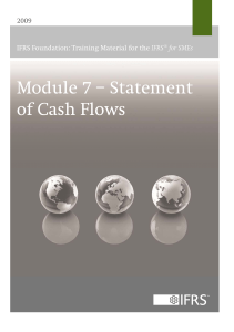 Module 7 version2011 1 Cash Flows