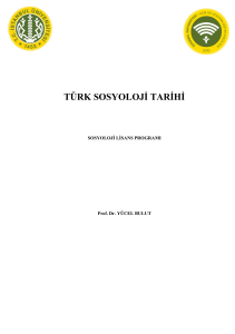 turk sosyoloji tarihi