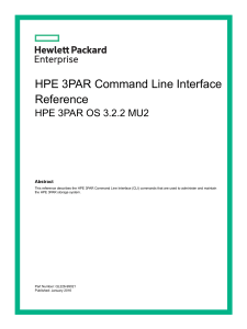 HPE 3PAR CLI Reference 3.2.2 MU2.pdf