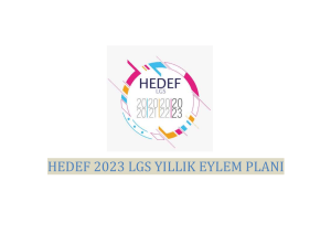 hedef 2023 YILLIK EYLEM PLANI