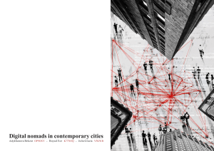 A Digital nomads in contemporary cities