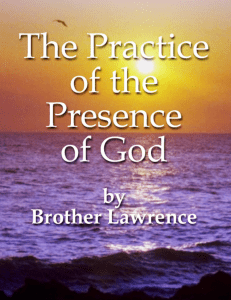 Brother Lawrence-The Practice of the Presence of God