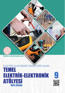 Temel Elektrik-Elektronik Atölyesi 9. Sınıf Ders Kitabı