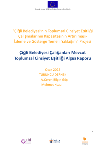 Çiğli Belediyesi Çalışanları Toplumsal Cinsiyet Eşitliği Algısı Raporu