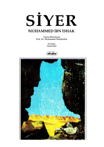 Muhammed İbn İshak Siyer'i: Hz. Muhammed'in Hayatı