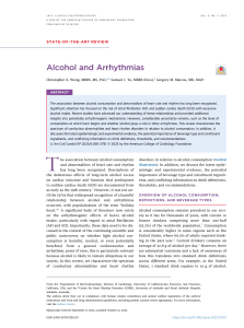 Alcohol and Arrhythmias: State-of-the-Art Review (JACC EP 2023)