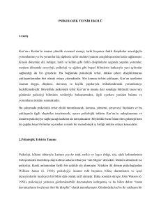 Psikolojik Tefsir Ekolü: Tanımı, Konusu ve Kur'an'daki Yeri