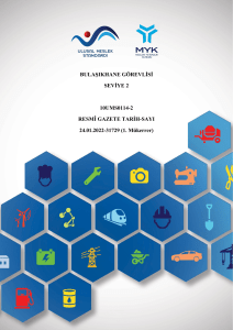 Bulaşıkhane Görevlisi Seviye 2 Ulusal Meslek Standardı