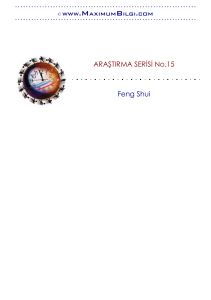 Feng Shui - Maksimum Bilgi Araştırma Serisi 15