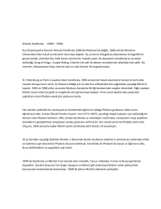 Wassily Kandinsky Biyografisi