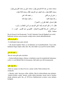 Kuşeyri Risalesi'nde C&uuml;neydi ve Tevhid Şiiri Yorumu