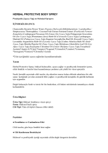 Herbal Protective Body Spray &Uuml;r&uuml;n Bilgisi