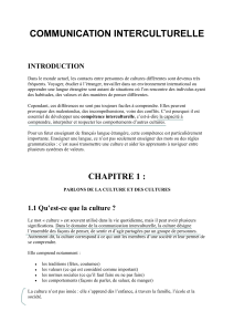 Communication Interculturelle : Guide pour l'enseignement du FLE