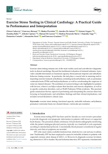 Exercise Stress Testing in Clinical Cardiology: Practical Guide
